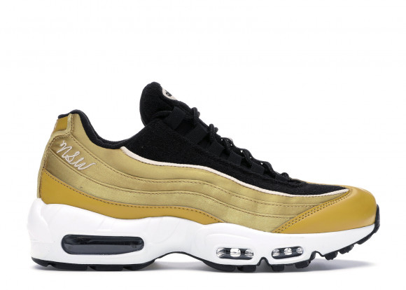 nike air max 95 gold black