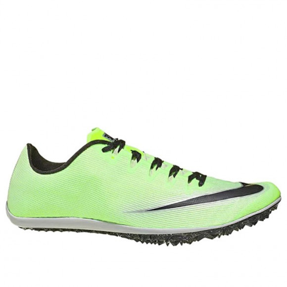 Nike Zoom 400 - Men's Sprint Spikes - Electric Green / Black / Pure Platinum - AA1205-300