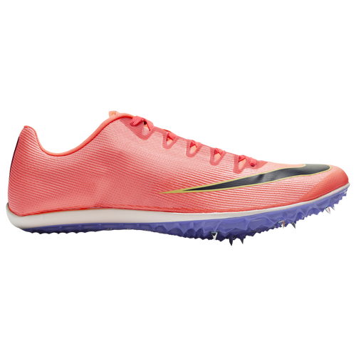 Nike Zoom 400 - Men's Sprint Spikes - Bright Mango / Black / Atomic Pink - AA1205-800