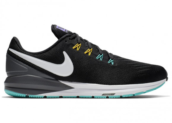 Nike Air Zoom Structure 22 'Dark Grey' Black/White-Dark Grey Marathon Running Shoes/Sneakers AA1636-008 - AA1636-008