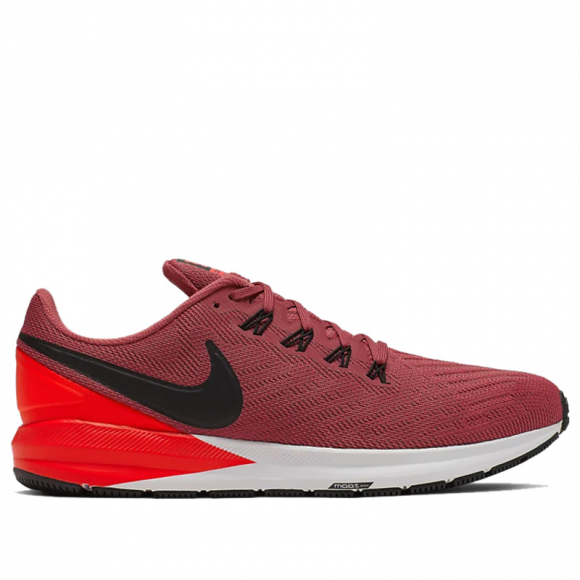 Geniet verzending voorraad Nike Air Zoom Structure 22 'Cedar' Cedar/Bright Crimson/White/Black  Marathon Running Shoes/Sneakers AA1636-600