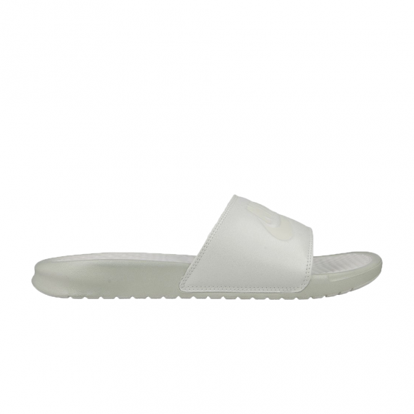Wmns Benassi JDI Metallic QS 'Metallic Summit White' - AA4149-100