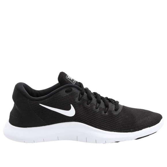 Nike Flex 2018 RN Black White Black/White/Black Marathon Running Shoes/Sneakers AA7397-018 - AA7397-018