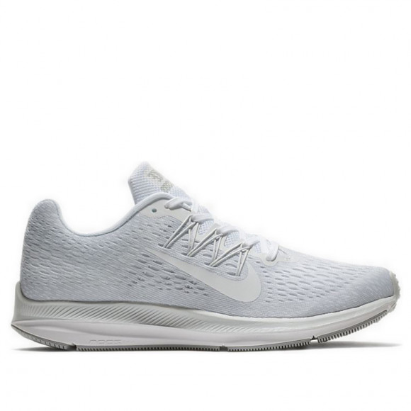 Nike Zoom Winflo 5 White/White-Wolf Grey Marathon Running Shoes/Sneakers AA7406-100 - AA7406-100