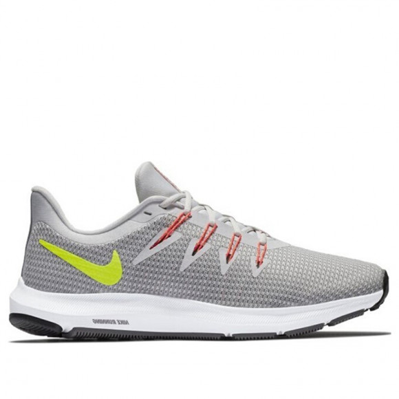 Nike Womens WMNS Quest 'Vast Grey Volt' Vast Grey/Volt/Gunsmoke/Bright Crimson Marathon Running Shoes/Sneakers AA7412-004 - AA7412-004