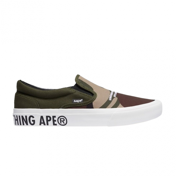 AAPE Slip-On 'Green Camo' - AAPSHM6759XXG-GRZ