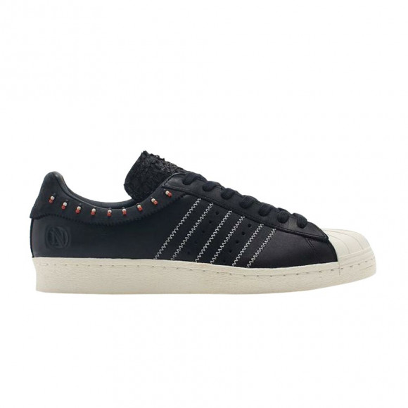 adidas Invincible x Superstar 80V 'Tribal' | Black | Men's Size 9 - AF4160