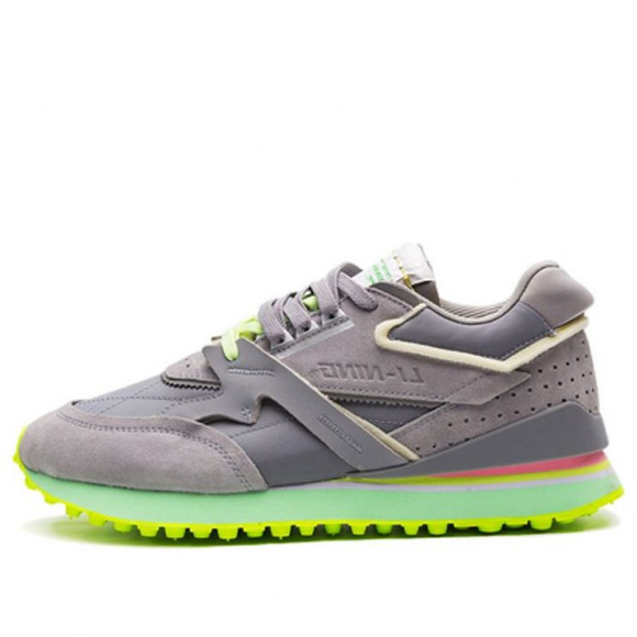Li-Ning LiNing 001 Grey Green Athletic Shoes AGCP313-5 - AGCP313-5