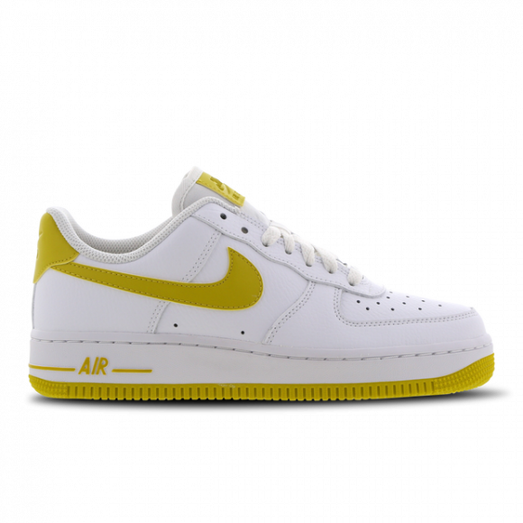 nike air force 1 low patent white bright citron
