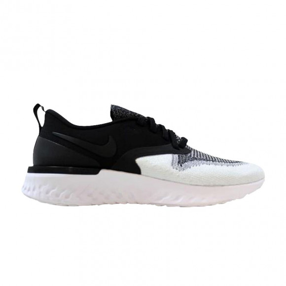 Wmns Odyssey React 2 Flyknit 'Black White' - AH1016-007