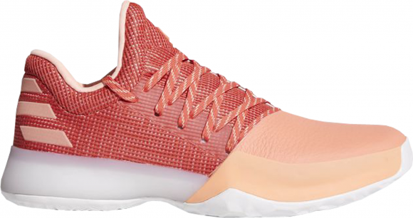 Adidas Performance Harden Vol. 1, Chalk Coral S18/Trace Scarlet - AH2119