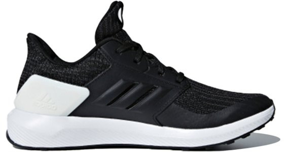 Adidas RapidaRun Knit J 'Carbon' Core Black/Running White/Carbon Marathon Running Shoes/Sneakers AH2610 - AH2610