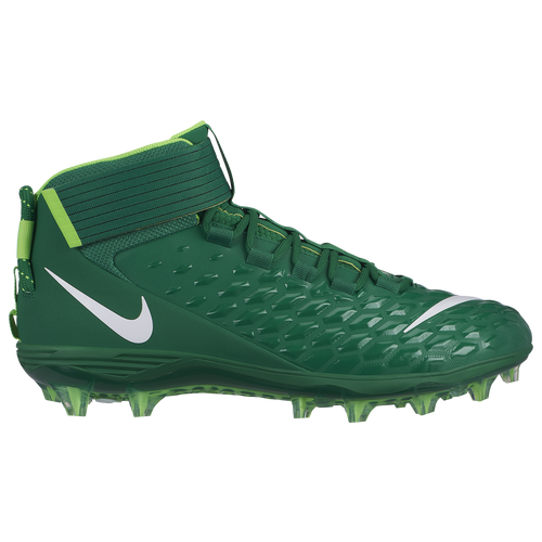 Nike Force Savage Pro 2 - Men's Molded Cleats Shoes - Pine Green / White / Electric Green - AH4000-300