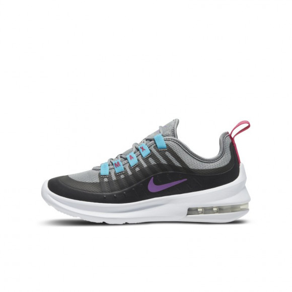 Nike Air Max Axis Athletic Shoe - Big Kid - Gray / Purple / Turquoise - AH5222-013