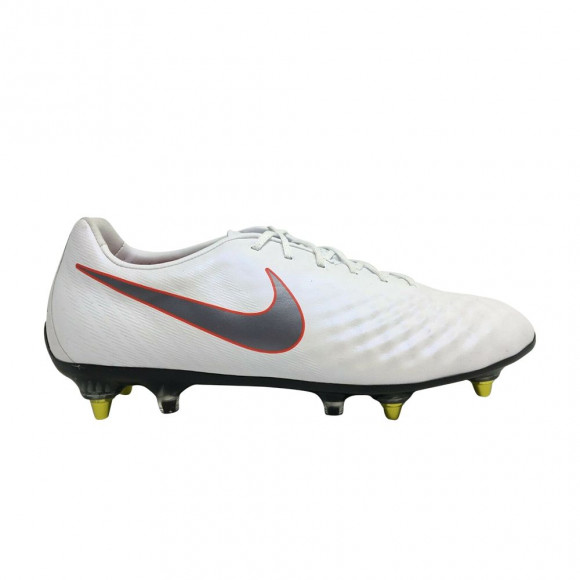 Nike Magista Obra 2 SG Pro AC 'White Metallic Grey' | Men's Size 10.5 - AH7307-108