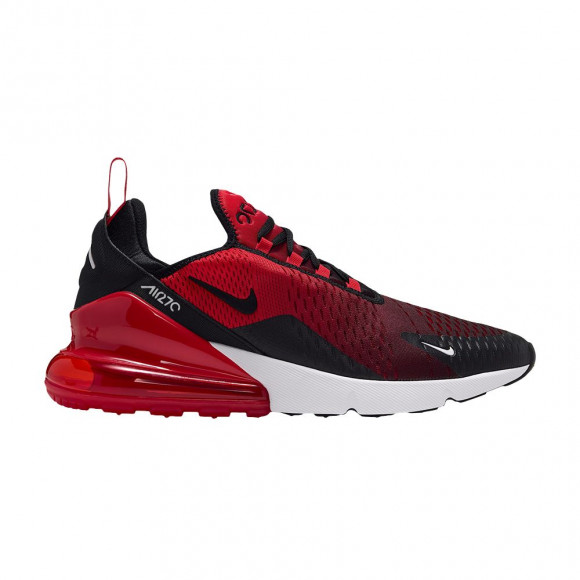 Nike Air Max 270 'Black Challenge Red White Black' | Men's Size 9 - AH8050-033