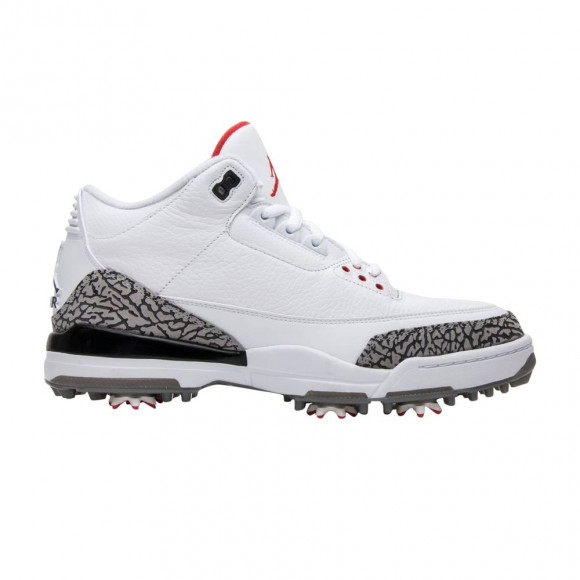 Air Jordan 3 Golf 'White Cement' Sample | Grey | Men's Size 10.5 - AJ3783-100-S