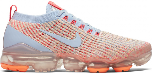 vapormax flyknit 3 blue and orange