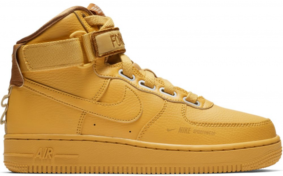 air force 1 wheat high top