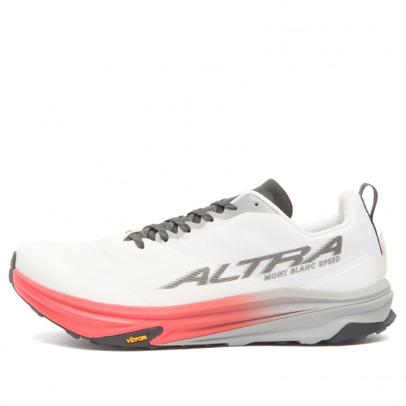 Altra Men's Mont Blanc Speed Sneaker White/Coral - AL0A85RZ-161