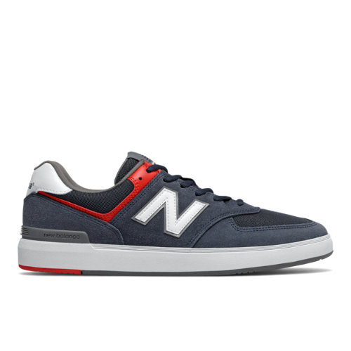 New Balance All Coasts 574 Shoes - Navy/White - AM574NVR