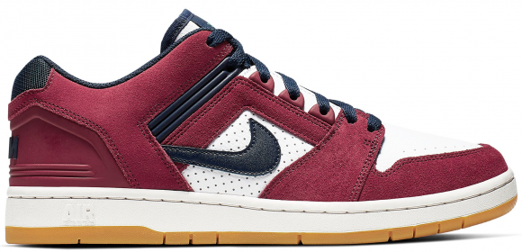 Nike SB Air Force 2 Low Team Red Obsidian - AO0300-600