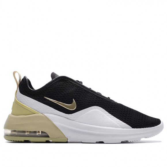 nike air max motion womens black and gold