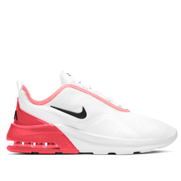 Nike Womens WMNS Air Max Motion 2 'White Flash Crimson' White/Flash Crimson/Black Marathon Running Shoes/Sneakers AO0352-108 - AO0352-108