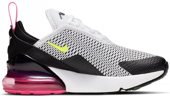 nike air max 270 white volt black fuchsia