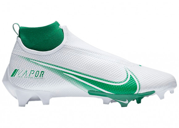 Nike Vapor Edge Pro 360 - Men's Molded Cleats Shoes - White / Pine Green / White - AO8277-105