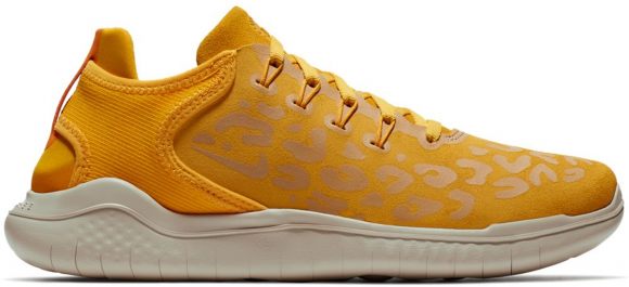 Nike Free RN 2018 Cheetah Yellow (W 