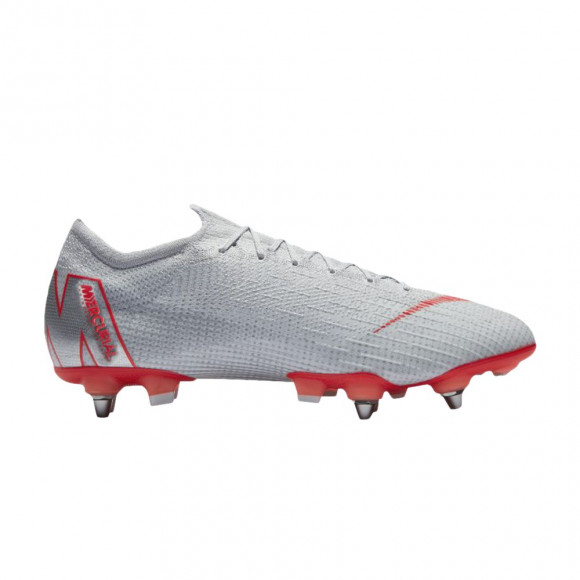 Nike Vapor 12 Elite SG-Pro 'Wolf Grey Crimson' | Men's Size 7.5 - AQ0595-061