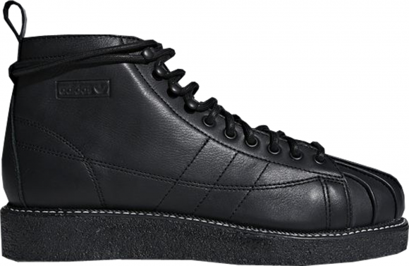 Adidas Womens WMNS Superstar Luxe 'Core Black' Core Black/Core Black/Cloud White Sneakers/Shoes AQ1250 - AQ1250