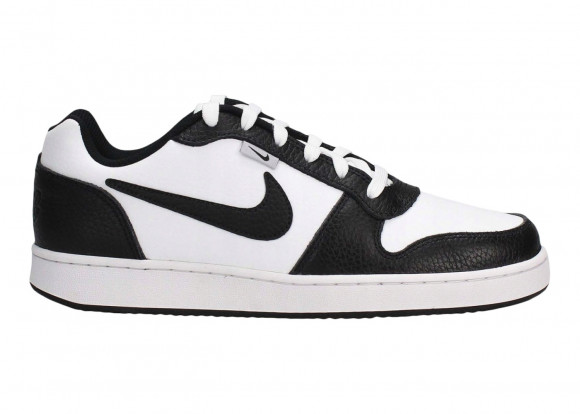 Nike Ebernon Low PRM White Black Wolf Grey - AQ1774-102
