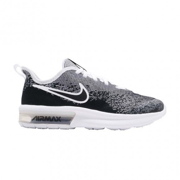 Nike Air Max Sequent 4 GS 'Oreo' | Black | Kid's Size 5.5 - AQ2244-001