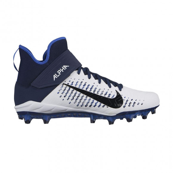 Nike Alpha Menace Pro 2 Mid 'White Navy' | Men's Size 10.5 - AQ3209-104