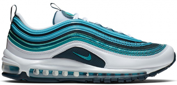 air max 97 turquoise and white