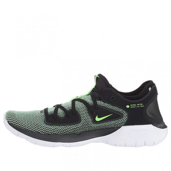 Nike Flex 2019 RN Low-Top Black/Green - AQ7483-007
