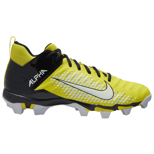 Nike Alpha Menace 2 Shark - Men's Molded Cleats Shoes - Optic Yellow / / Black