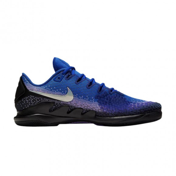 Nike Air Zoom Vapor X Knit 'Black Racer Blue' | Men's Size 7.5 - AR0496-001