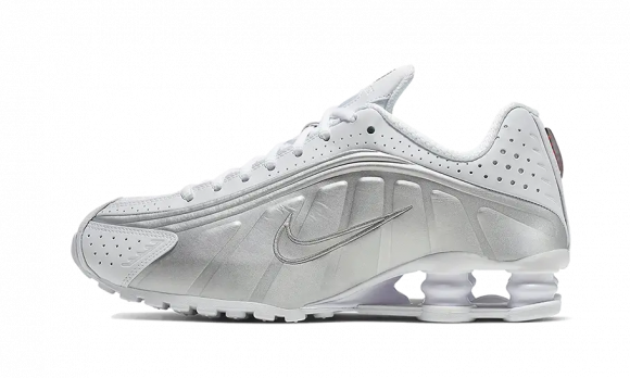 Nike WMNS Shox R4 (Weiß / Silber) - AR3565-101