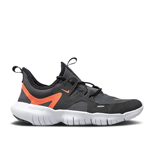 Nike Free RN 5.0 GS 'Black Bright Crimson' - AR4143-009
