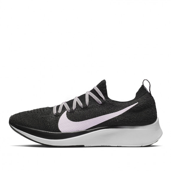 Nike Womens WMNS Zoom Fly Flyknit Black Marathon Running Shoes/Sneakers AR4562-001 - AR4562-001
