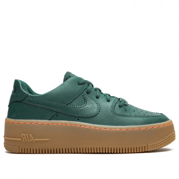 Nike Womens WMNS Air Force 1 Sage Low LX 'Deep Jungle' Deep Jungle/Deep Jungle Sneakers/Shoes AR5409-300 - AR5409-300