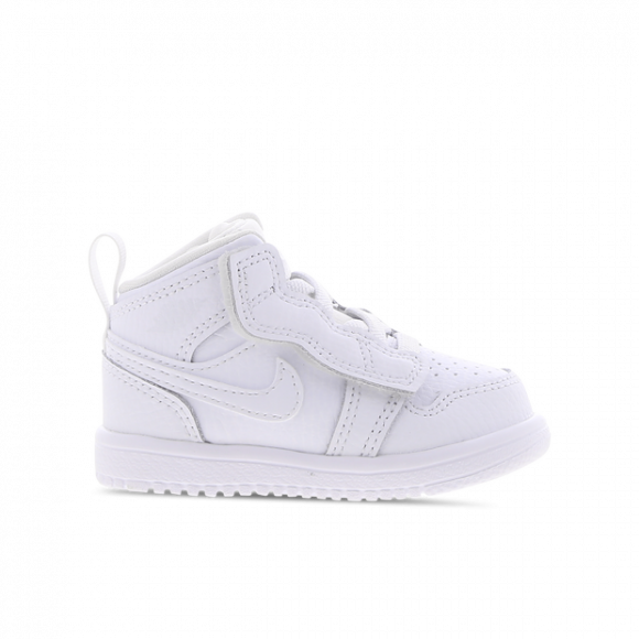 Jordan 1 Mid Baby and Toddler Shoe - White - AR6352-126