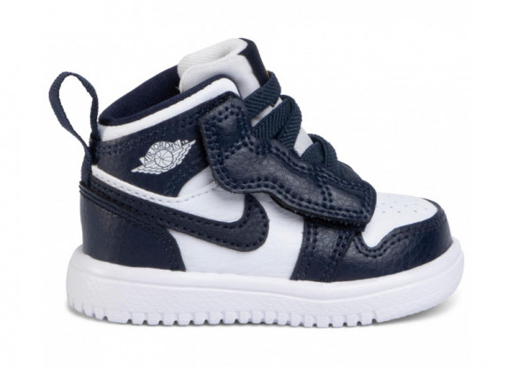 Jordan 1 Mid Alt White Metallic Gold Obsidian (TD) - AR6352-174