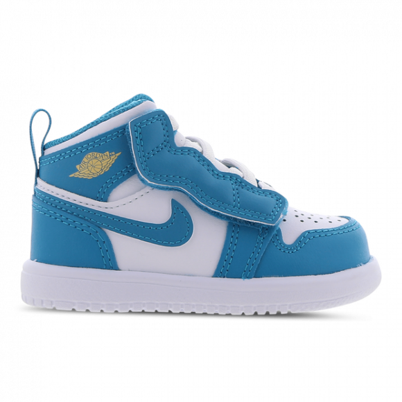 Buty dla niemowląt i maluchów Jordan 1 Mid - Niebieski - AR6352-400