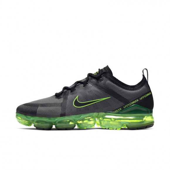 Nike Air VaporMax 2019 Black Electric Green Marathon Running Shoes/Sneakers AR6631-011 - AR6631-011