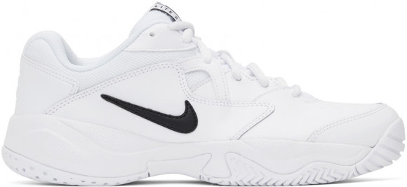 NikeCourt nike court lite 2 men's tennis shoes Lite 2 Men's Hard Court Tennis Shoe (White) - AR8836-100