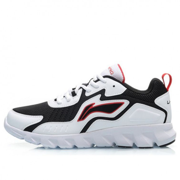 Li-Ning (WMNS) Sports Shoes WHITE/BLACK/RED Marathon Running Shoes ARHP324-4 - ARHP324-4